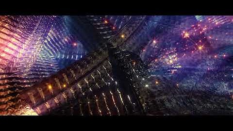 Hexagon Space Structure ~ 4K Cinematic Motion Background ~ Geometric Live Wallpaper