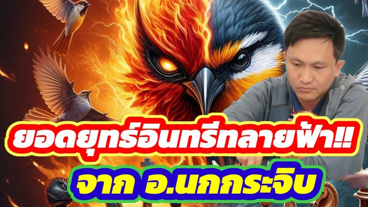 🔥ยอดยุทธ์อินทรีทลายฟ้า🔥 จากอาจารย์สุดยอดเซียนนกกระจิบ นักโขกที่บุกคม บุกแรงที่สุดในยุคนี้
