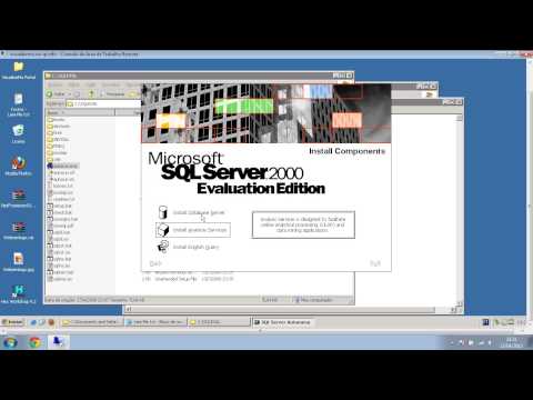 Instalando SQL 2000