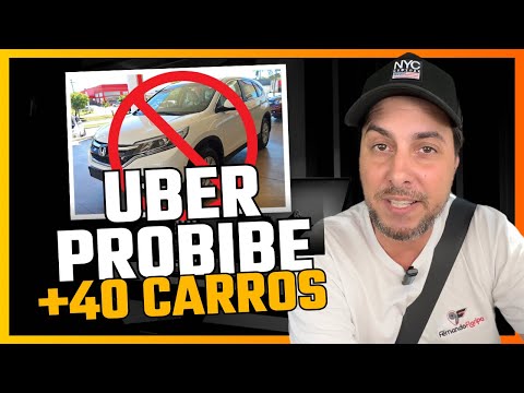 🔥 Uber Anúncia PROIBIÇÃO de mais de 40 Carros para 2024 e Motoristas RECLAMAM da Nova Lista