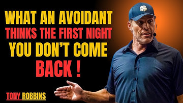 WAT EEN VERMIJDER DENKT DE EERSTE NACHT DAT JE NIET TERUGKOMT” 🧠💔| TONY ROBBINS Motivatie