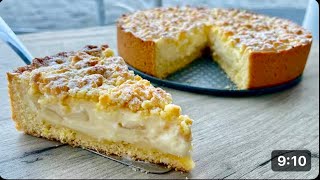 картинка: Если вы любите яблоки, вы будете без ума от этого пирога 🤩 Очень просто и вкусно ‼️