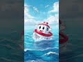Boat Song for Toddlers 🚤 | Cartoon Learning with TinyJoy Time #kidssongs #kidslearning #toddlers