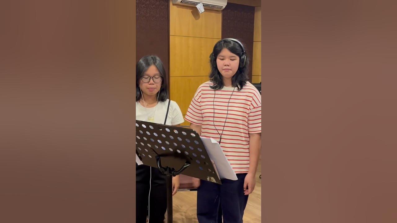 Recording Behind The Scene "Let There Be Peace On Earth" by Jakarta Philharmonic Children Choir #3
