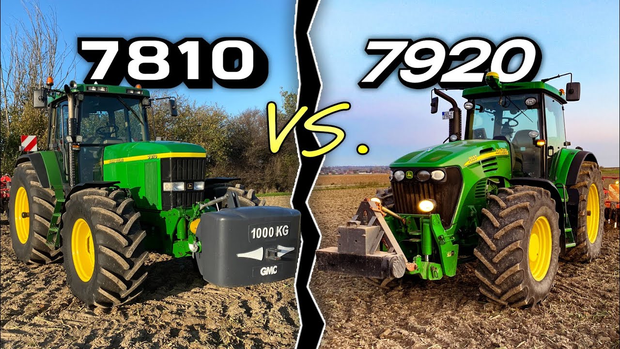 John Deere 7810 vs. 7920 -  Welcher 8.1 Liter hat den besseren SOUND?