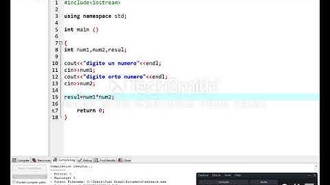operaciones basicas en dev c++