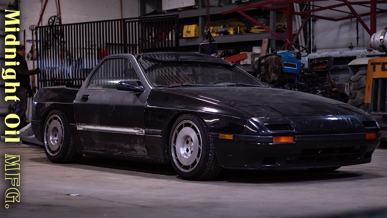 The RX-7 Convertible to Coupe Conversion Begins │ Midnight Oil MFG ...