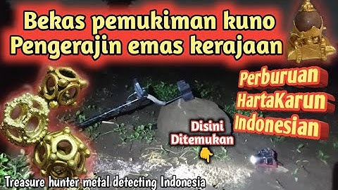 penemuan harta Karun emas peninggalan kerajaan  @Metaldetectorlampung