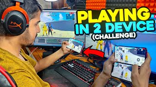 Playing Free Fire in Mobile & PC at Same Time