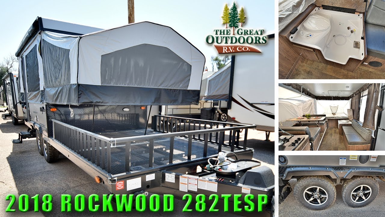 New 2018 Pop Up Camper Rockwood 282tesp