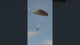 DRDO Conducts Maiden Live Jump of Indigenous High Altitude Parachute  | Firstpost News