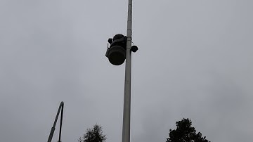 Davis Vantage Pro2 Plus installation on pole
