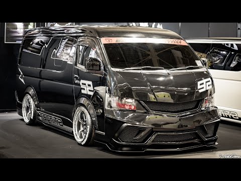 ズームオン ハイエース SADカスタム スティンガーJ ハイルーフVer. ZoomOn Z171 1/24 ハイエース S.A.D カスタム スティンガー J