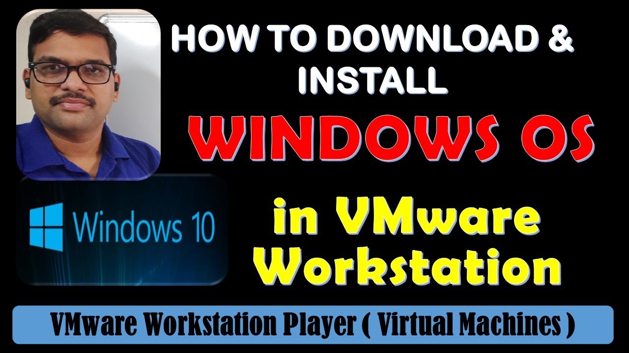 How to Download & Install WINDOWS OPERATING SYSTEM in VMware