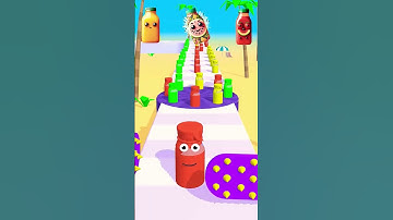 Watermelon Testy Juice Botttle Run Level 55 🍉 #shorts #viralshorts #youtubeshorts #games #gameplay