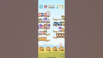 Color Cat Sort Cute Cat Game Level 237 #shorts #shortsfeed #cat #gaming