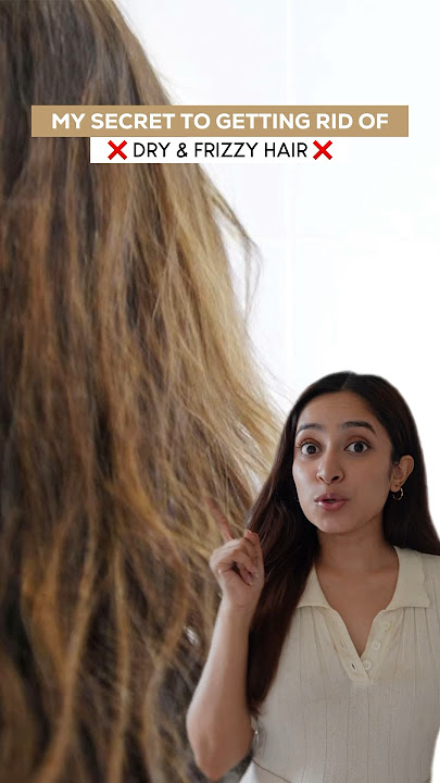Secret To Get Rid Of Dry & Frizzy Hair🤫 |  L'Oreal Paris | Extraordinary Oil SerumBelow