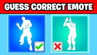 GUESS THE CORRECT EMOTE MAP FORTNITE CREATIVE - ALL LEVELS & ALL HIDDEN SECRETS LOCATIONS