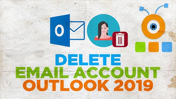 How to Delete an Email Account in Outlook 2019 | How to Remove an Email Account in Outlook 2019