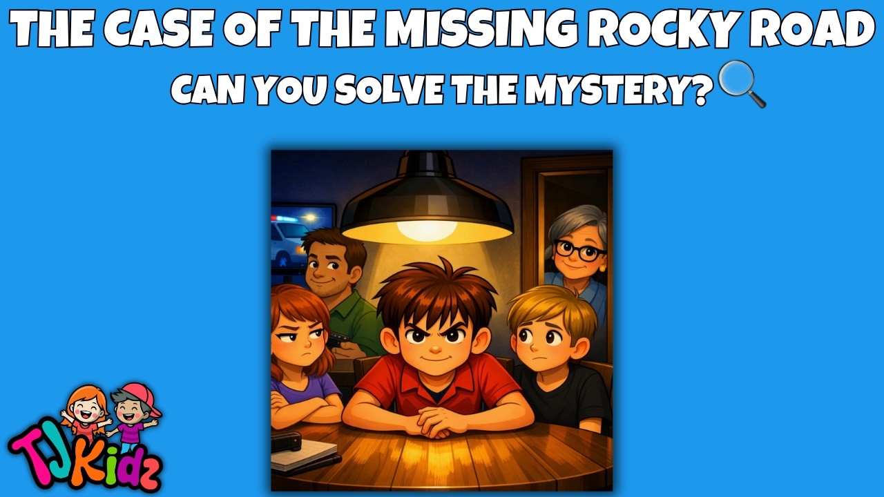 The Case of the Missing Rocky Road | Funny Mystery for Kids