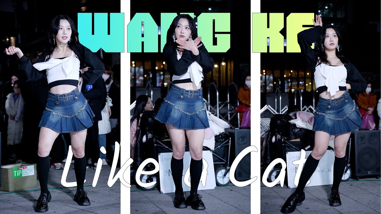 엠아이씨 エムアイシー MIC 왕크어 ワンクオ WangKe ( AOA - Like a Cat ) Fancam 4K 20230223 ...