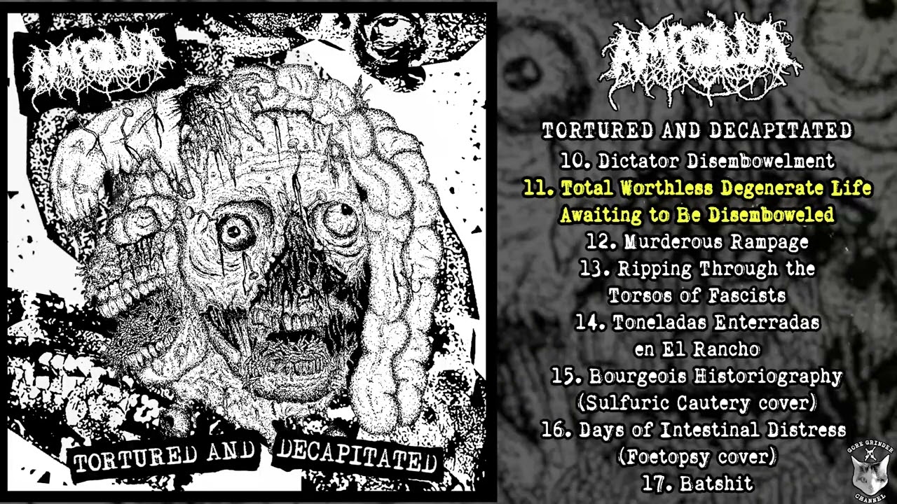 Watch Ampolla - Tortured And Decapitated MC FULL ALBUM (2026 - Goregrind) on YouTube Watch Ampolla - Tortured And Decapitated MC FULL ALBUM (2026 - Goregrind) on YouTube