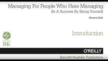Intro to "Managing for People Who Hate Managing" Course with Devora Zack