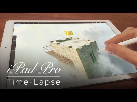 iPad Pro - Procreate 4 Painting - Here we go !!! - YouTube