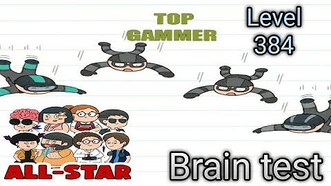 Brain Test All-Star: IQ Boost level 384 gameplay walkthrough Solution