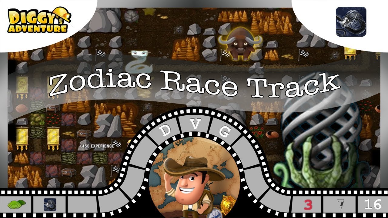 Resume Disadvantage slit Dragon of Metal~] #16 Zodiac Race Track - Diggy's Adventure - YouTube