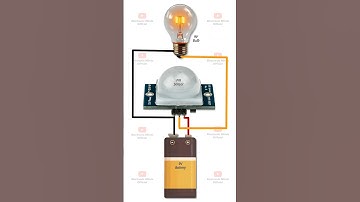 Motion Sensing Light Circuit | PIR Sensor DIY #motionsensor