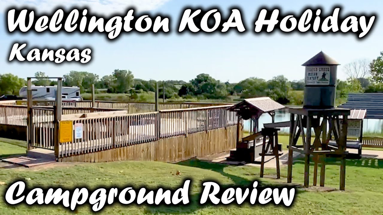 Wellington KOA Holiday Campground Review Kansas YouTube