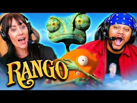 RANGO (2011) MOVIE REACTION!! FIRST TIME WATCHING!! Johnny Depp 