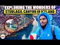 Exploring Studlagil Canyon of ICELAND