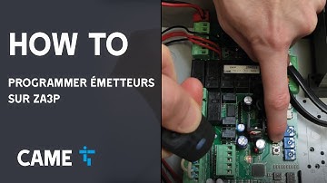 HOW TO: Comment programmer télécommandes sur ZA3P?