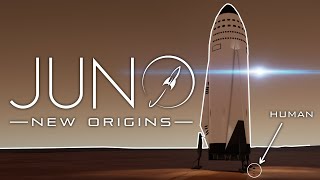 JUNO: New Origins- Manual Smooth landing ITS on Cylero [Gameplay]