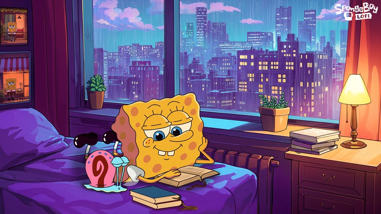 Cozy Rainy Night 🌧️ Beats To Sleep / Chill / Relax / Stress Relief ...