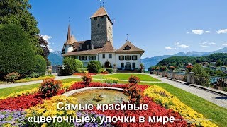 Самые красивые цветочные улочки в мире