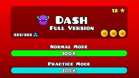 "Dash Full Version" by SwitchStepGDYT | Geometry Dash 2.2