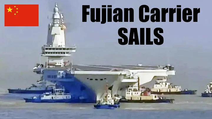 China's Fujian Aircraft Carrier Sails to Sea Trial - Its First Voyage! - DayDayNews
