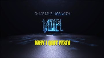 Why I quit FFXIV