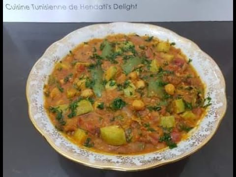 طبيخة-قرع-وصفة-نباتيّة-سريعة-التّحضير-tbikha-aux-courgettes-recette-végétarienne