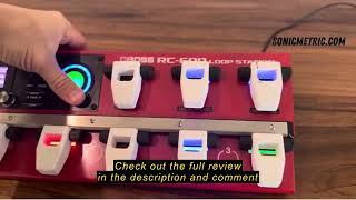 Review Boss RC-600 Loop Station Looper Pedal