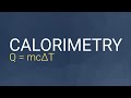 Calorimetry Quiz