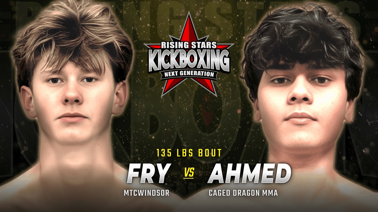 Jordan Fry vs Humaiz Ahmed | RISING STARS KICKBOXING | Feb 21, 2026