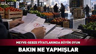 Meyve-Sebze Fiyatlarında Büyük Oyun! Utanmazlar Bakın Ne Yapmış...