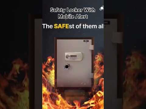 Safety Locker With Mobile Alert🔥🔥🔥🔥🔥#shorts