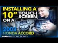 We installed an Android 10 inch touchscreen in a 14 year old Honda Accord (and it's awesome!)