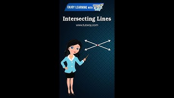 Intersecting Lines | What are Intersecting Lines? | Basic Geometrical Idea Examples, Concept #shorts