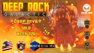 Deep Rock Galactic - Solo Engineer Elite Deep Dive [Week 226] (Hard Pocket) Azure Weald